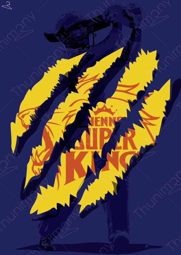 csk claw poster