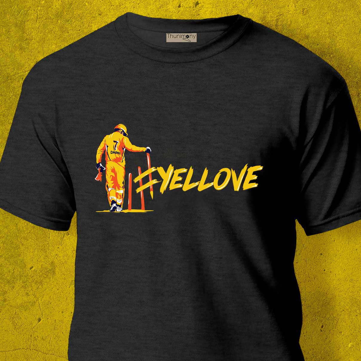 Csk t best sale shirt dhoni